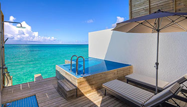 Ocean views at Nooe Maldives Kunaavashi