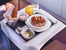 Etihad Airways Meal